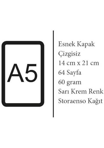 Mount Fuji Series Iı - A5, Hokusai 4'lü Defter Seti Iı, Çizgisiz, Toplam 256 Sayfa, Her Biri 64 Sayfa, Tel Dikiş, Esnek Kapak, Oval Kenar, Tuval Doku, 60 Gram, Sarı Krem Renk