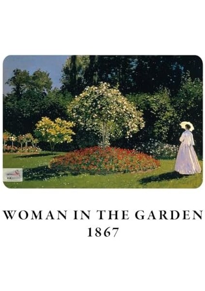 Impressionism Series - A6, Claude Monet 4'lü Defter Seti I, Çizgisiz, Toplam 192 Sayfa, Her Biri 48 Sayfa, Tel Dikiş, Esnek Kapak, Oval Kenar, Tuval Doku, 60 Gram, Sarı Krem Renk