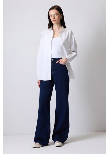 Bol Paça Denim Pantolon