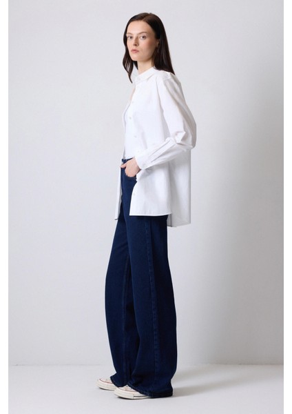 Bol Paça Denim Pantolon