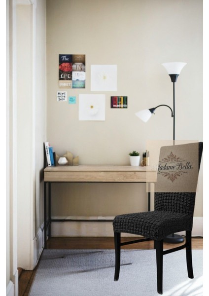 1 Adet Bürümcük Lastikli Esnek Yıkanabilir Sandalye KILIFI,45 x 45 x 60 Ölçüde Sandalye Kılıfı