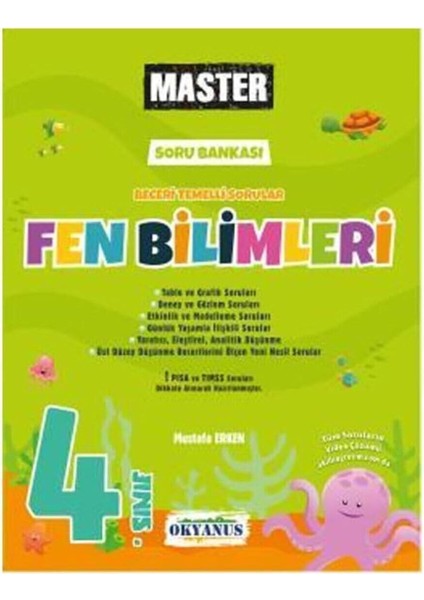 Yayıncılık 4. Sınıf Master Fen Bilimleri Soru Bankası