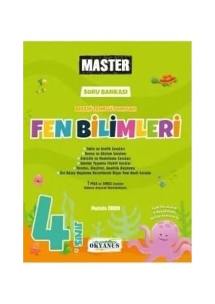 Yayıncılık 4. Sınıf Master Fen Bilimleri Soru Bankası