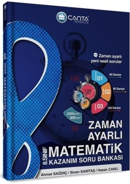 8. Sınıf Matematik Zaman Ayarlı Kazanım Soru Bankası