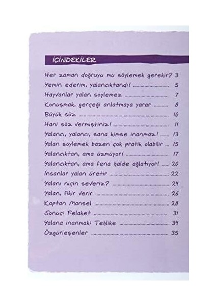 Çıtır Felsefe 3 - Gerçekten ve Yalancıktan: 4, 5, 6. Sınıflar