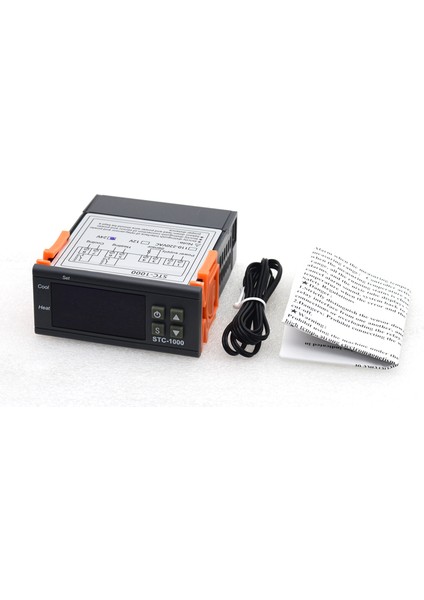 STC-1000 220V 10A Dijital Termostat Kuluçka Makinalarına Uygun Hassas