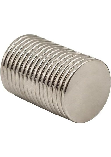 Magneteksan Ø12X3 mm Neodyum Silindirik Mıknatıs - 10 Adet Set