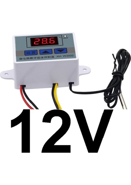 12V 10A Dijital Termostat Kuluçka Makinalarına Uygun Hassas