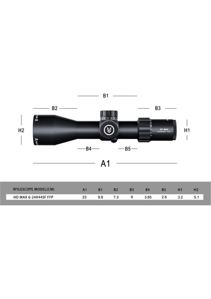 Swampdeer Hd Max 6-24X44 Sf Ffp indirimleri