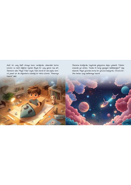 Asaf ve Hayal Yıldızı - Asaf'ın Hayal Dünyası Serisi 2. Kitap