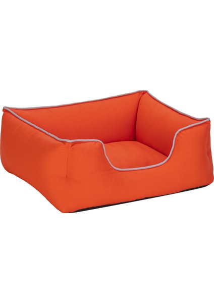 Alpha Kedi ve Köpek Yatağı Turuncu W Beyaz Biye S 60X50CM Gnzrz fiyatları