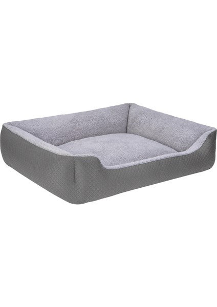 Bravo Duo Köpek Yatağı Gri/gri Peluş Xl 105X80CM Gnzrz fiyatları