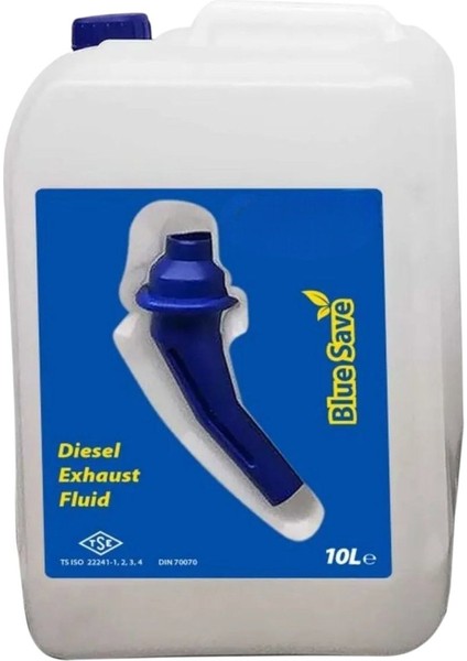Tüm Dizel Araçlar Için Uyumlu 10 Litre Adblue Katalitik Konvektör ve Dpf Temizleyici Sıvı