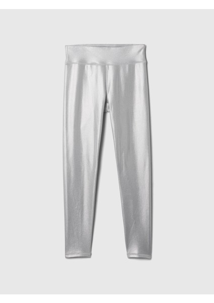 Kız Çocuk Gri Metalik Tayt fiyatları