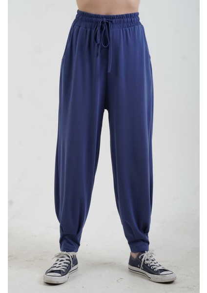 Indigo Paça Pileli Modal Pantolon