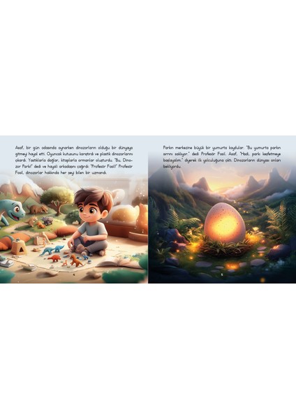 Asaf ve Dinozorların Çağı - Asaf'ın Hayal Dünyası Serisi 4. Kitap