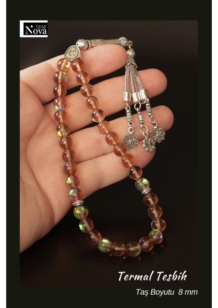 Termal Kuvars Özel Tesbih 33 Lük