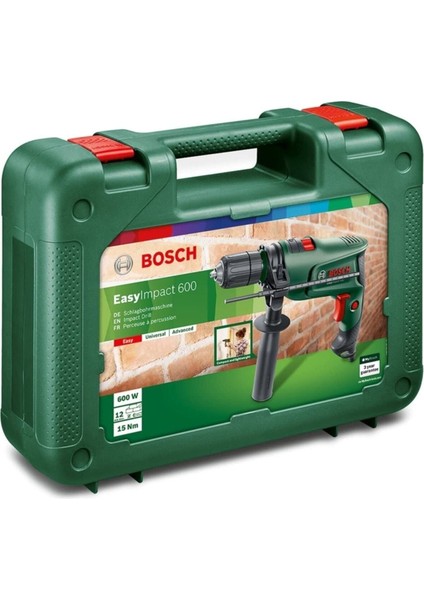 Easyimpact 600 Darbeli Matkap + Pkp 18 Mum Silikon Tabancası Tutkal Tabancası