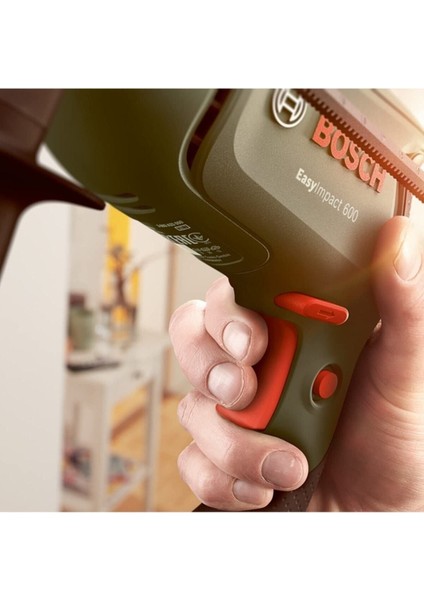Easyimpact 600 Darbeli Matkap + Pkp 18 Mum Silikon Tabancası Tutkal Tabancası