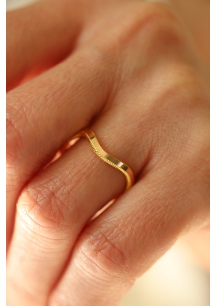 14 Ayar Altın Zikzak Ajda Yüzük fiyatları