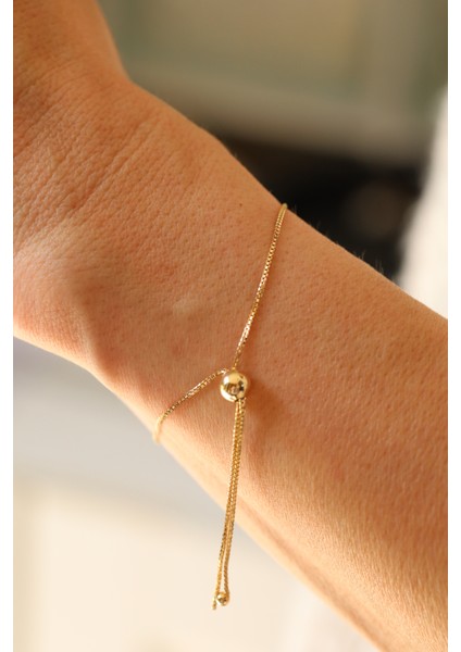 14 Ayar Altın Asansörlü Ayarlanabilir Dorika Bileklik fırsatları