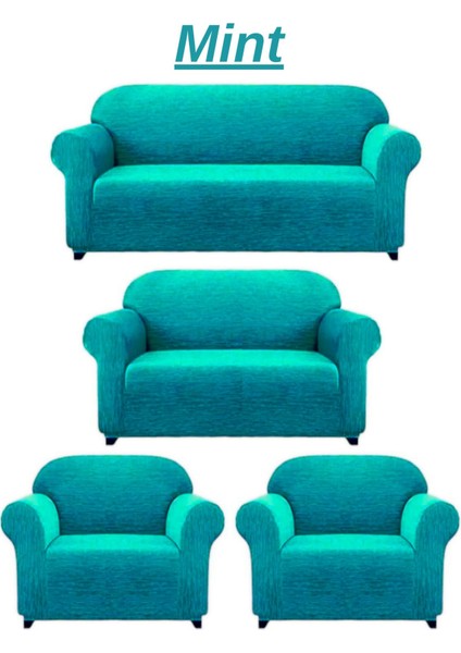 3+2+1+1dokuma Jakar Koltuk Örtüsü. Lastikli, Esnek, Yıkanabilir Koltuk, Kanepe, Çekyat Örtüsü/kılıfı