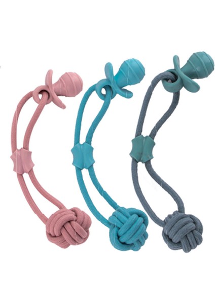 İpli Köpek Çiğneme Oyuncağı Emzik 38C