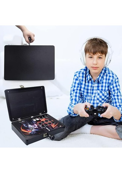 13000 Oyun Pandora Kutusunda 3D Plus Arcade 32GB Konsol Makinesi, 14 Inç Retro 2.kol Hediye