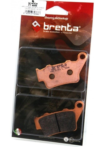 Ktm Lc2 125cc 99-99 Arka Fren Balatası Brenta Sinter Metal