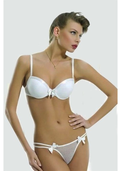 Lejardin Tül Kaplı Sütyen Takım 6565