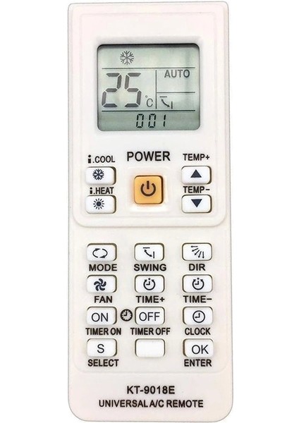KT-9018E Universal Klima Akıllı Kumandası (B-228B) (5047)