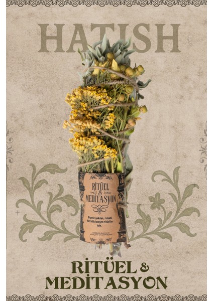 Ritüel & Meditasyon Doğal Tütsü Buketi