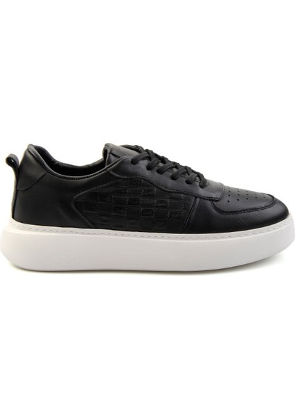 Siyah Leather Erkek Sneaker E01759101403