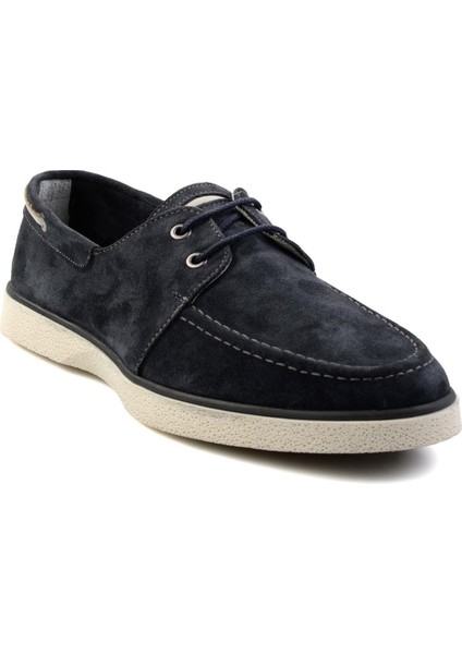 Lacivert Leather Erkek Casual Ayakkabı E01863350402