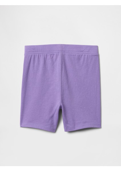 Kız Bebek Mor Desenli Bisiklet Şortu fiyatları
