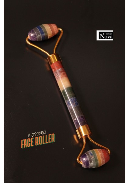 Sertifikalı Aa Kalite 7 Çakra Face Roller, Yüz Masaj Aleti fiyatları