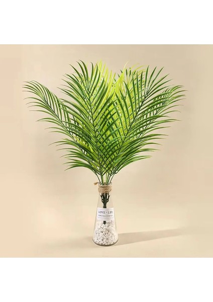 Yapay Bitki 9 Dallı Palmiye Yaprağı Demeti 50 cm