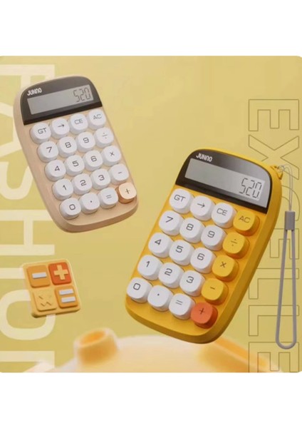 Sevimli Kare Tuşlu 10 Haneli Ldc Ekran Hesap Makinası fiyatları