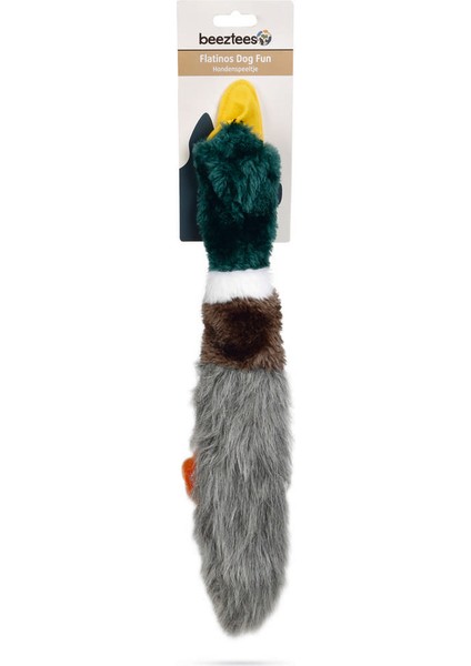 Köpek Oyuncağı, İki Sesli, Ördek, Peluş, Yeşil/kahverengi, 48x8x3cm fiyatları