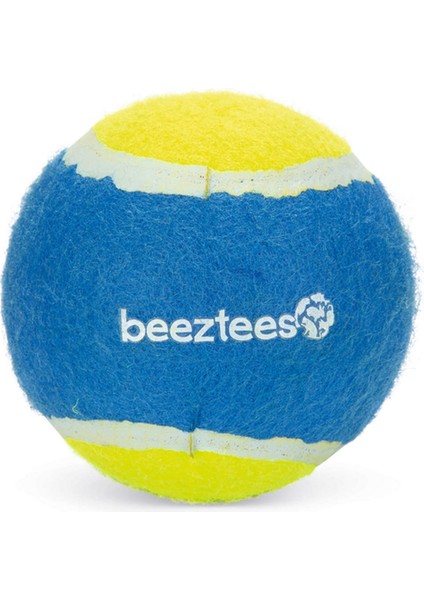Köpek Oyuncağı, Tenis Topu, Mavi/sarı, 10cm