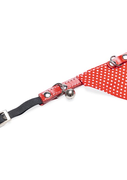 Kedi Boyun Tasması, Bandanalı, Zilli, Kırmızı, 24-29CM Gnzrz modelleri
