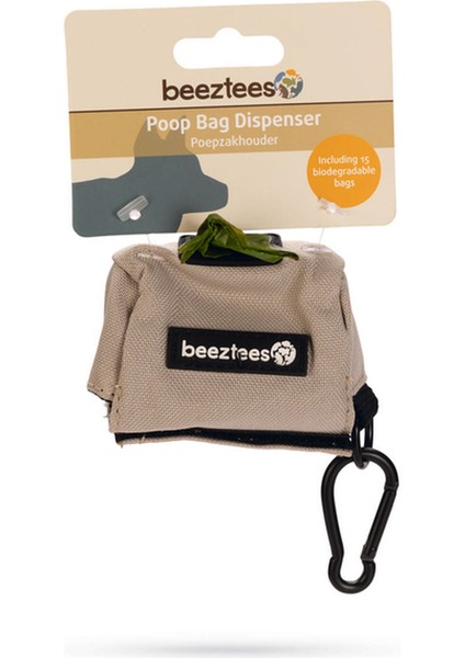 Köpek Dışkı Toplama Poşeti Taşıma Çantası, Gri, 7,5X3,5X4CM Gnzrz