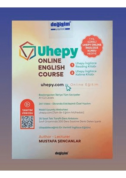 Uhepy Online English Course ( 2 Kitap + Online Eğitim)