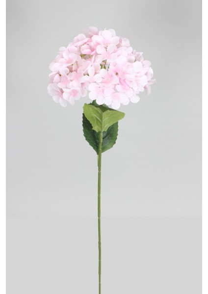 Yapay Koca Kafa Ortanca Dalı 60 cm Açık Pembe