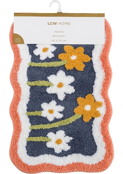 Lcw Home Karişik Çiçek Nakışlı Banyo Paspası 45 x 70 cm fırsatları