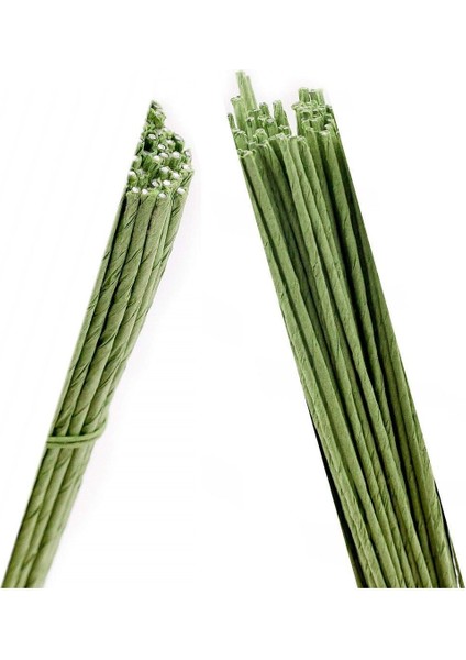 Çiçek Teli 4 Mm. - 4'lü Paket 60 cm - Yeşil