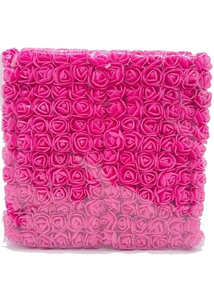 144'LÜ Gül Lateks Tüllü Yapay Gül Nikah Bebek Sünnet Süsleme Malzemesi