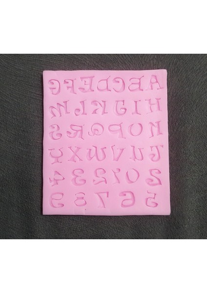 Minyatür 13mm Harf Alfabe Seti Silikon Kalıp K-228 fiyatları