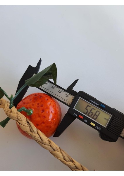Yapay Mandalina - Dekoratif Dal Meyve Sebze (1 Salkım) fırsatları