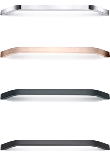 Idil Alüminyum Metal Lüks Modern Mobilya Çekmece Mutfak Dolabı Kulpu Krom 224mm modelleri